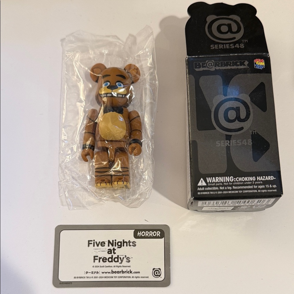 Bearbrick Five Nights at Freddy's Action Figure - Brown